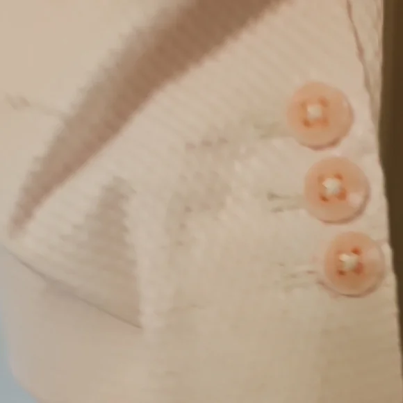 DKNY Soft Pink Textured Blazer - Picture 5 of 9